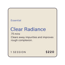 Clear Radiance Brightening Spa Esprit 