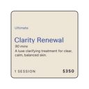 Clarity Renewal Calm Clarifying Spa Esprit 