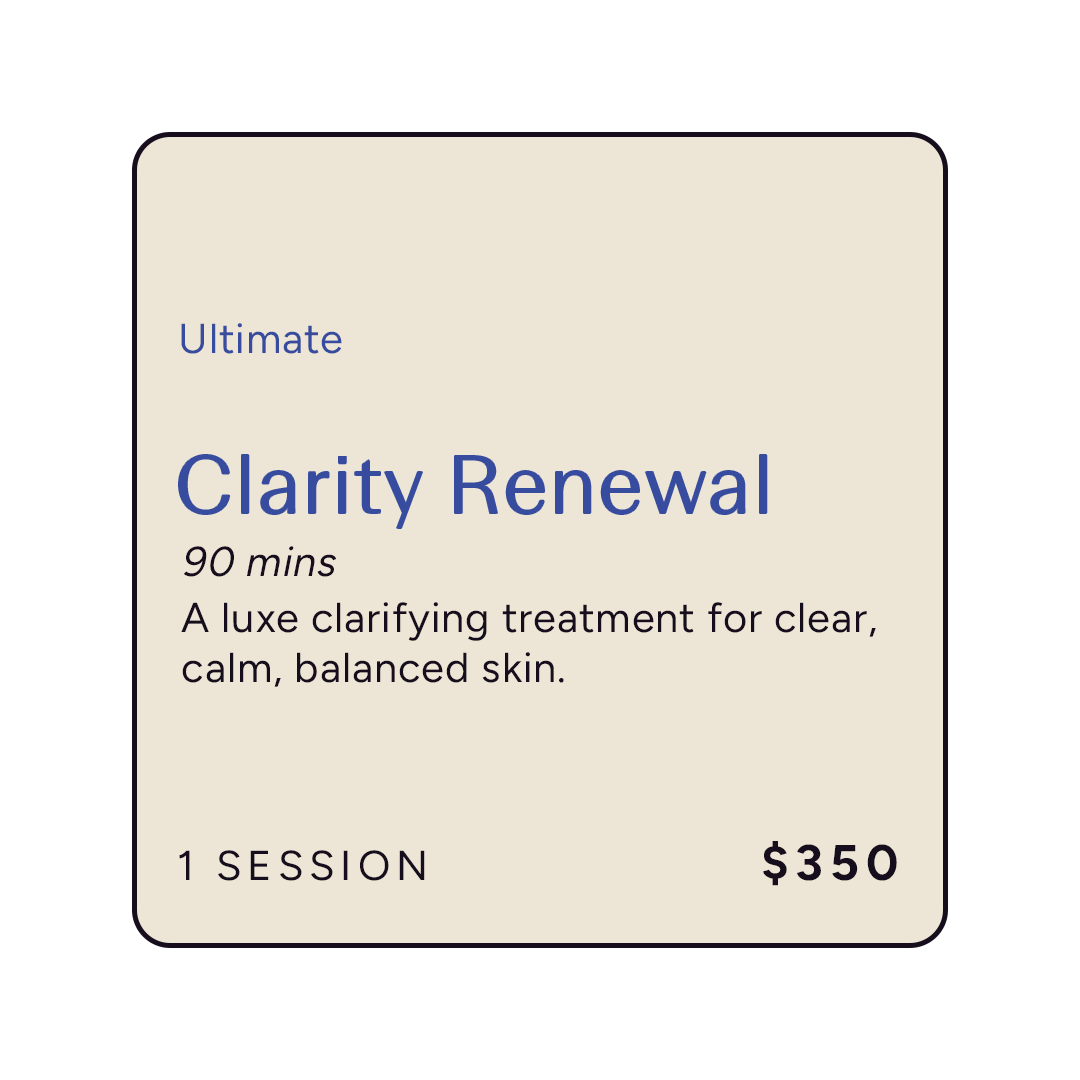 Clarity Renewal Calm Clarifying Spa Esprit 