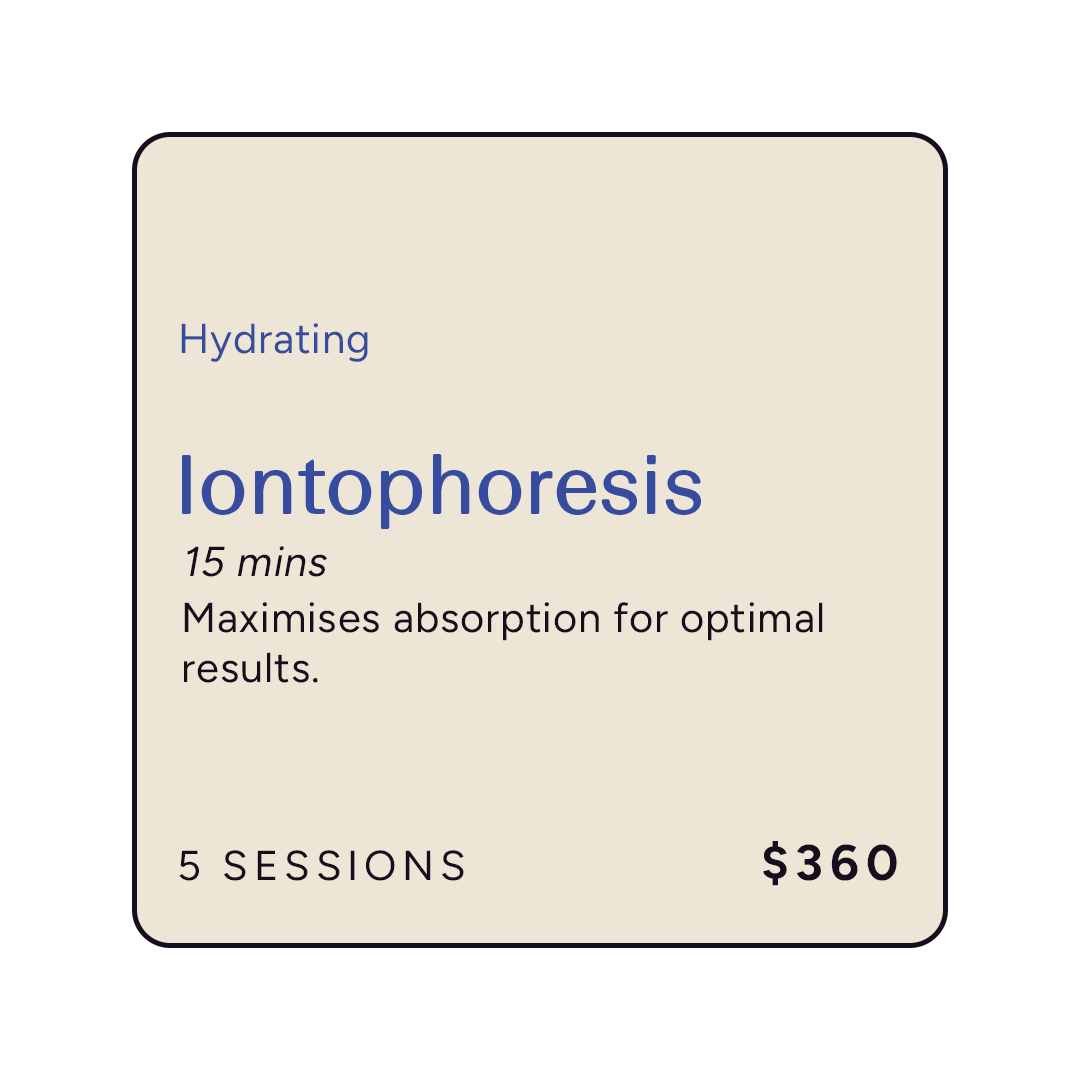 Iontophoresis