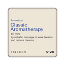 Classic Aromatherapy Massage