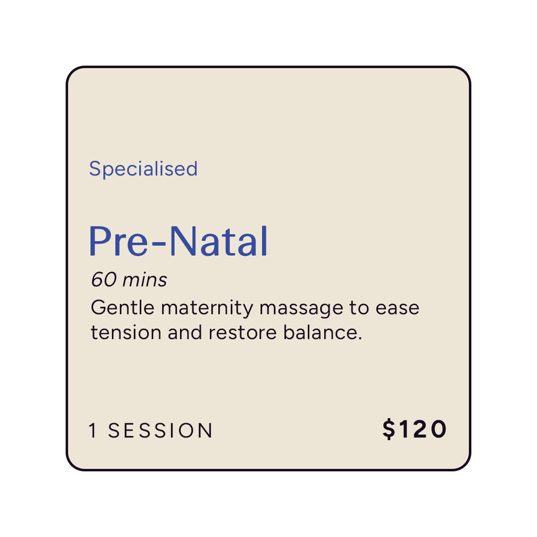 Pre-Natal Massage
