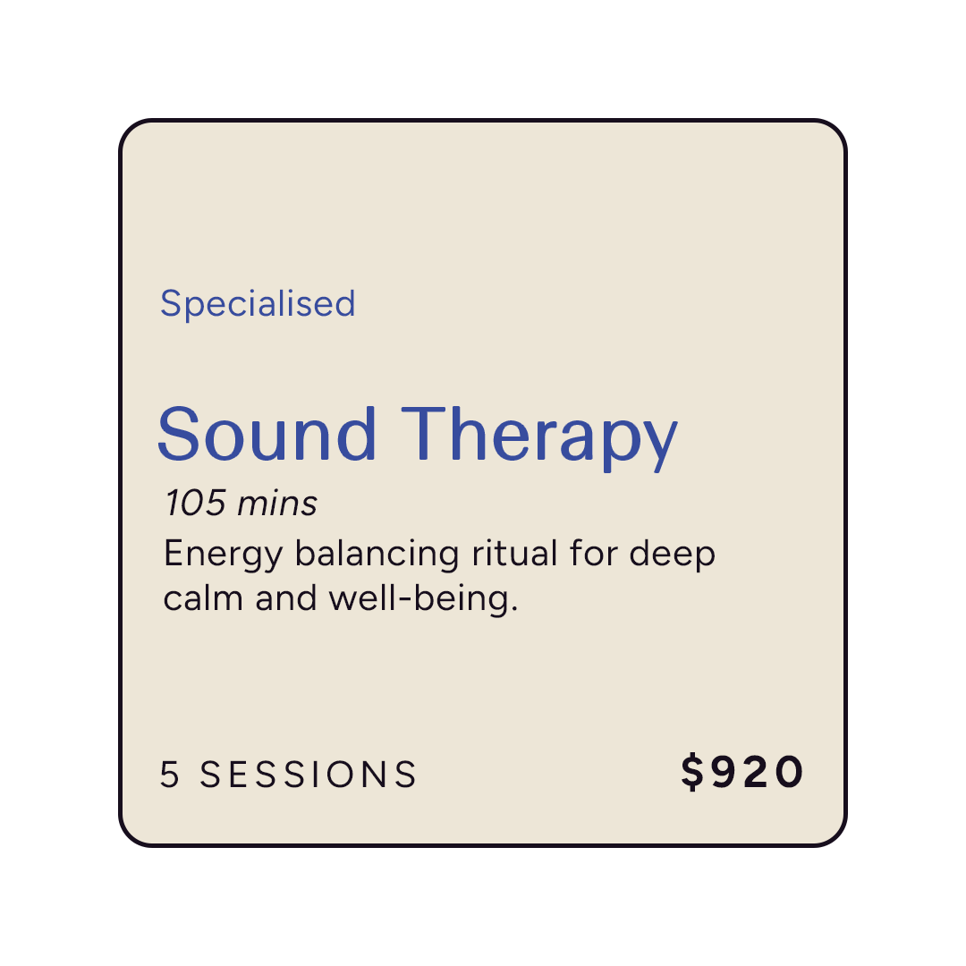 Sound Therapy Massage