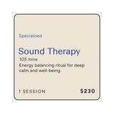 Sound Therapy Massage