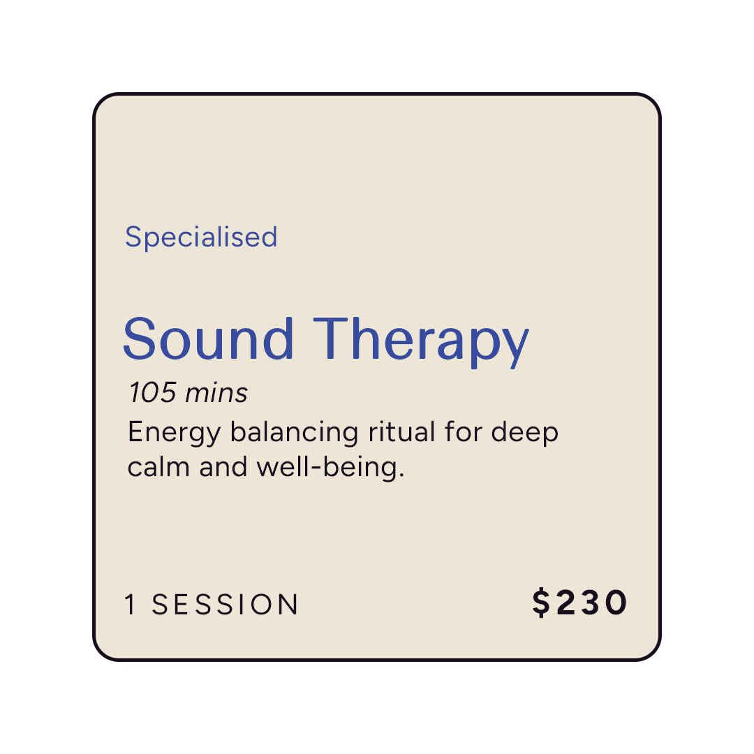 Sound Therapy Massage