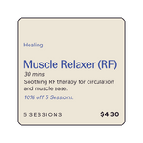 Off-Peak Muscle Relaxer (RF)