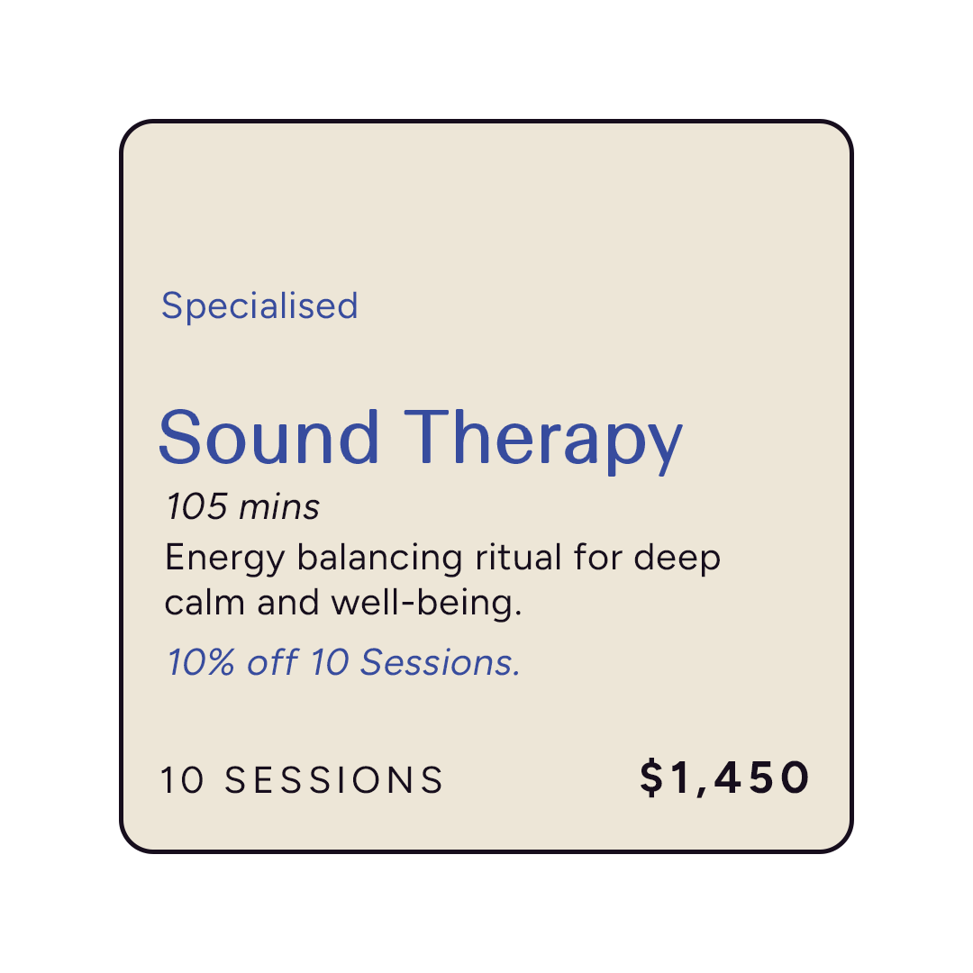 Off-Peak Sound Therapy Massage