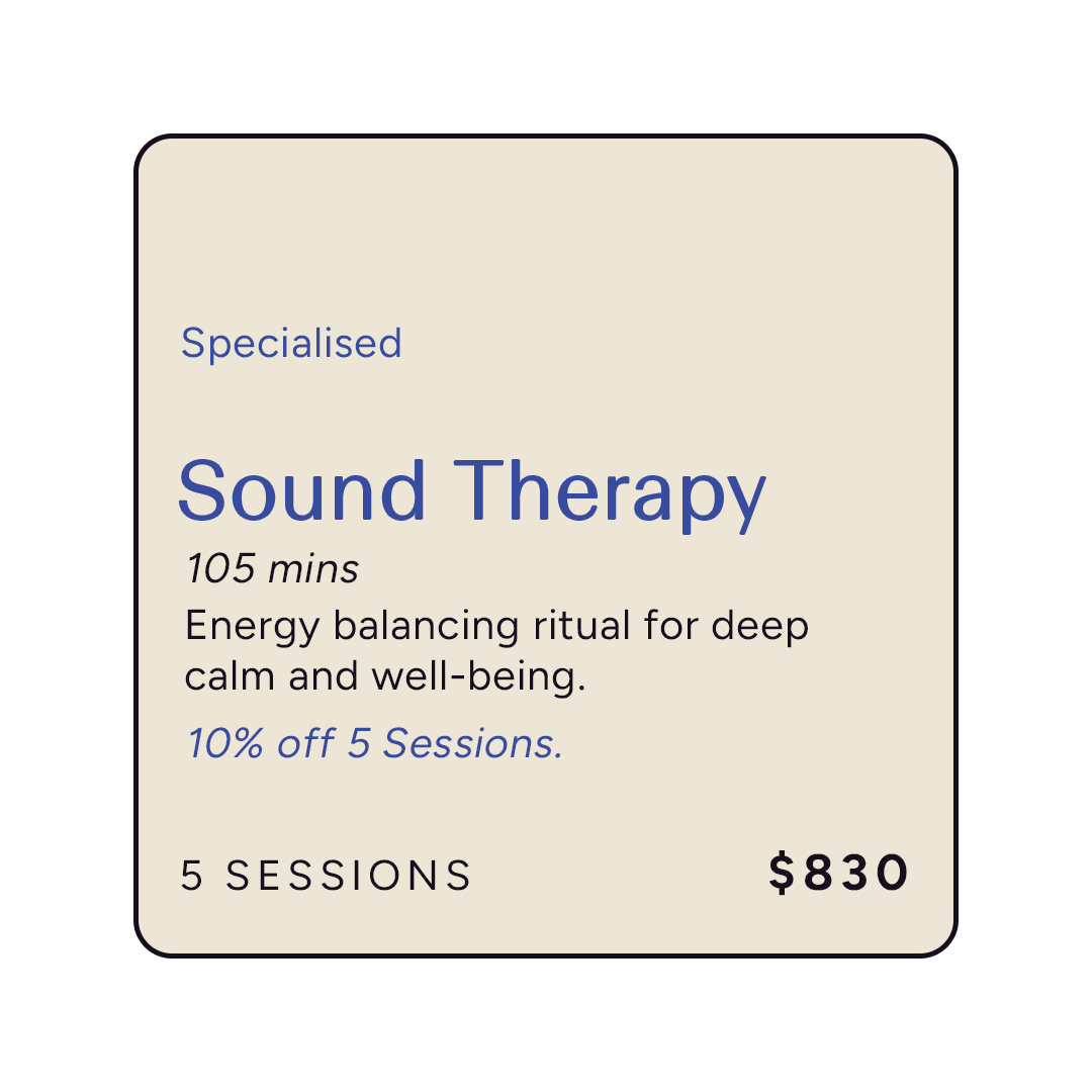 Off-Peak Sound Therapy Massage