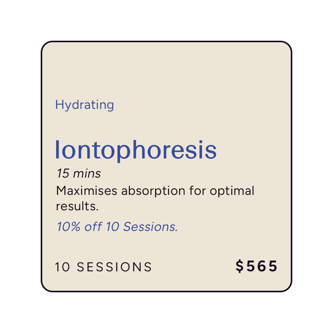 Off-Peak Iontophoresis