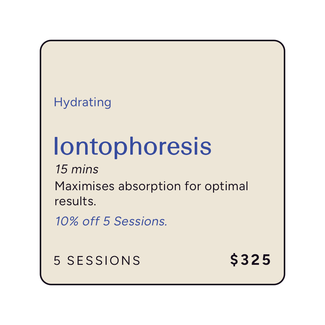 Off-Peak Iontophoresis